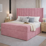 Load image into Gallery viewer, Sapphire Winged Divan Bed