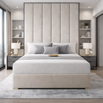 Load image into Gallery viewer, Serena stylish divan bed with piping