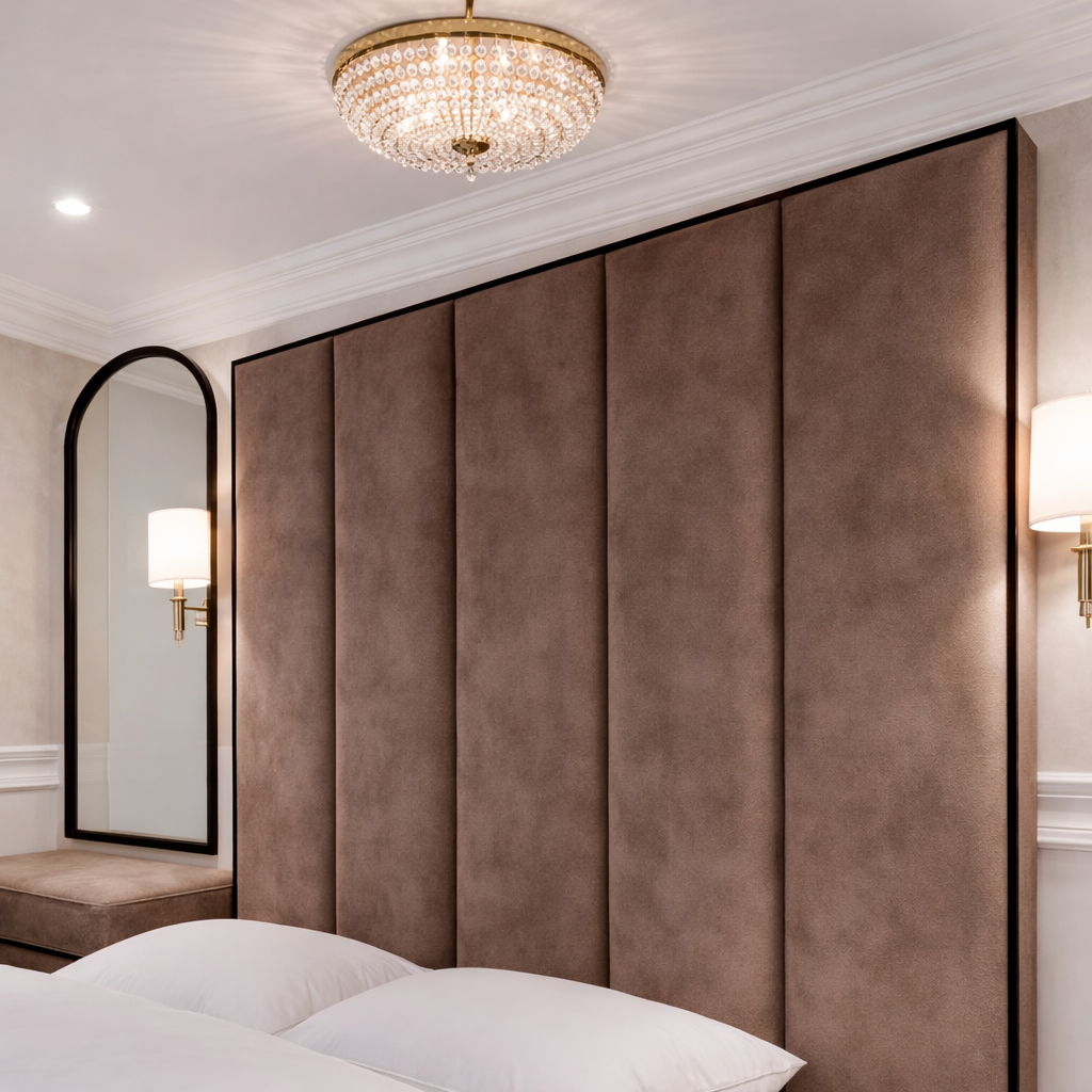 Serena Contrast piping Headboard