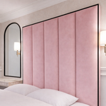 Load image into Gallery viewer, Serena Contrast piping Headboard