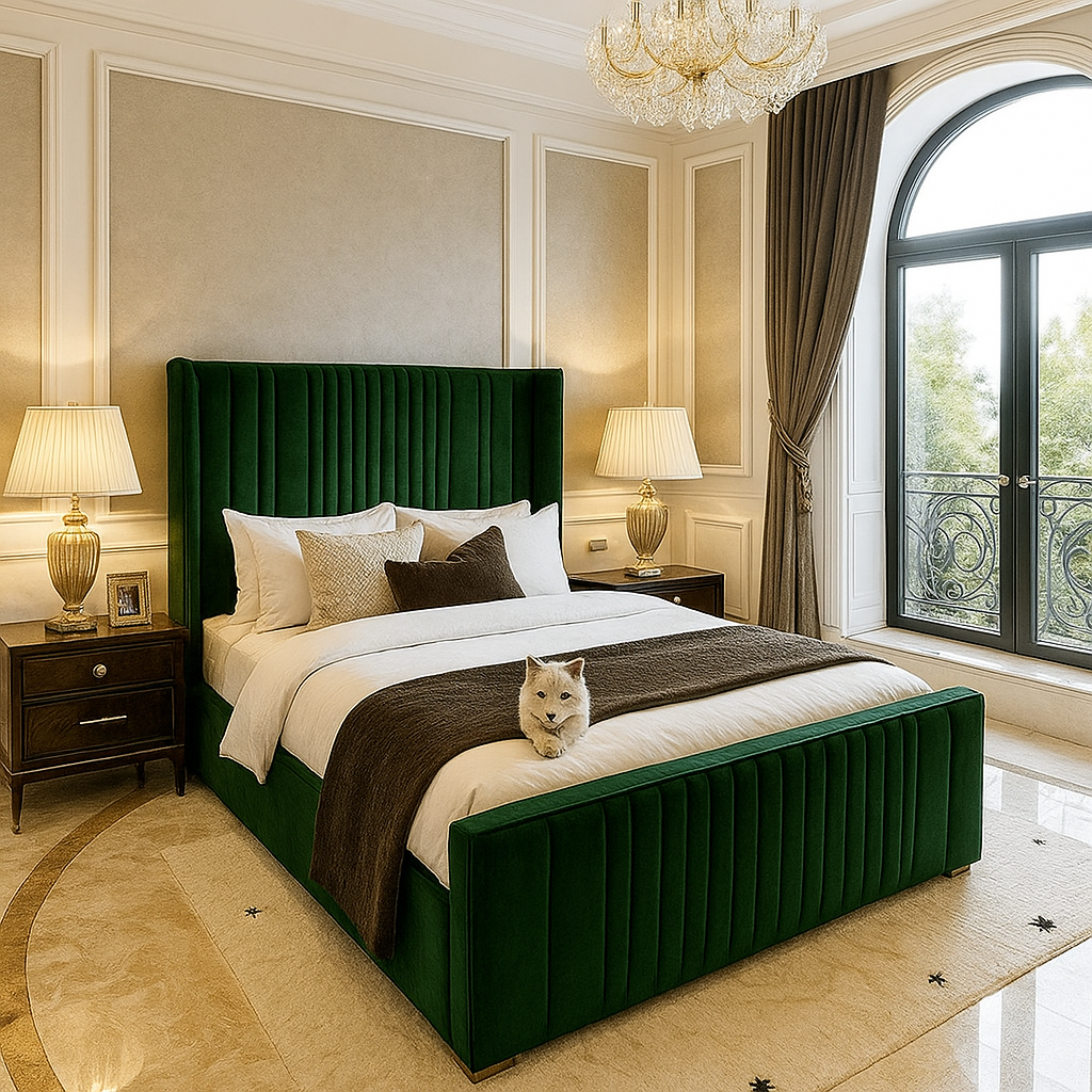 Siena Wingback Bed