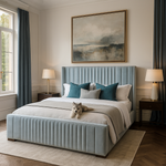 Load image into Gallery viewer, Siena Wingback Bed