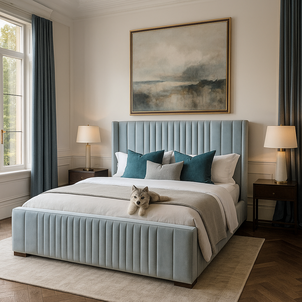 Siena Wingback Bed