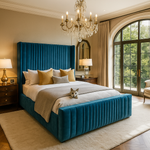 Load image into Gallery viewer, Siena Wingback Bed