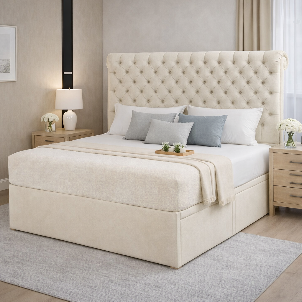 Sleigh Divan Bed