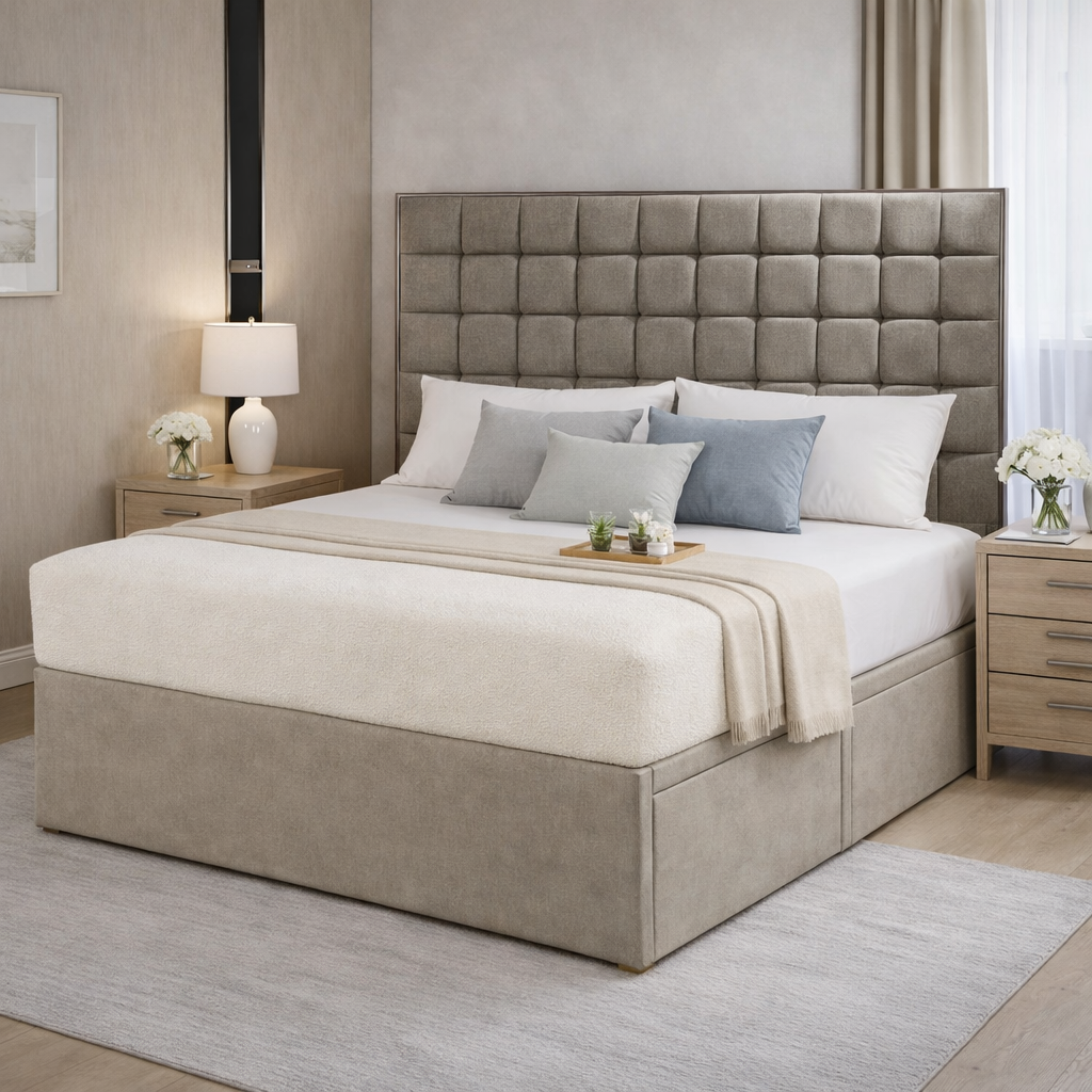 Small Cube Divan Bed