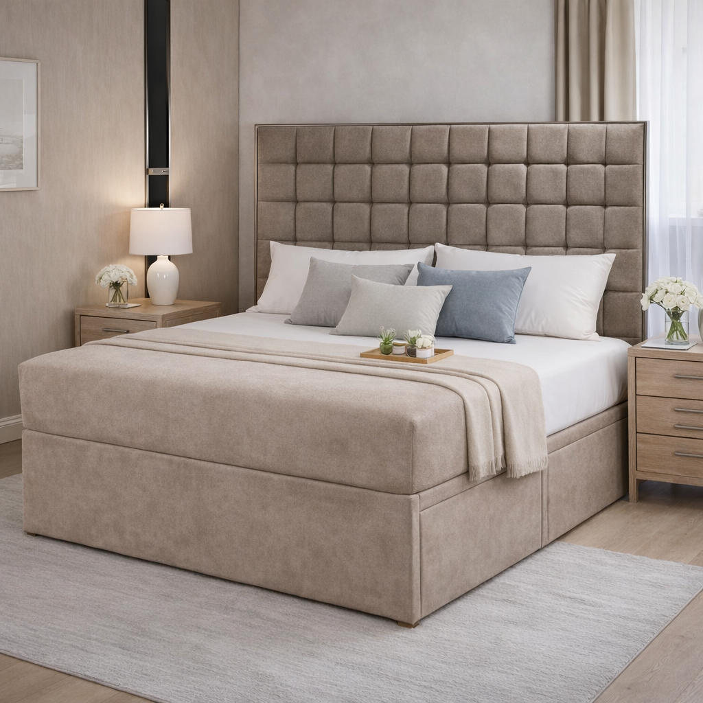 Small Cube Divan Bed