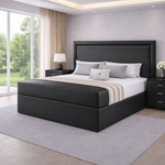 Load image into Gallery viewer, Classic Black Sofia Divan Bed
