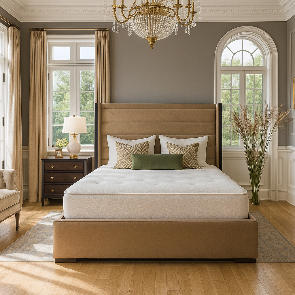 Brown States Bed
