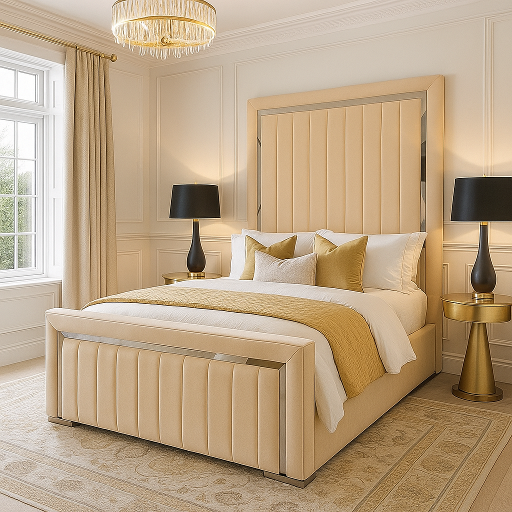 Flair Mirrored Bed