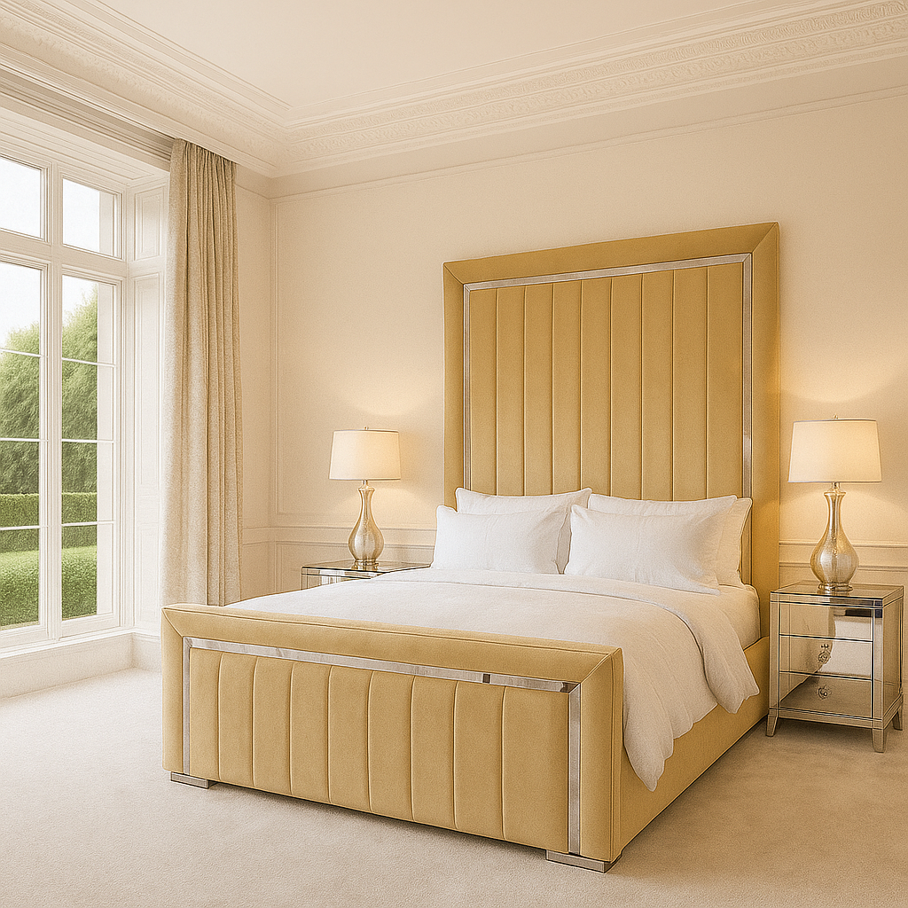 Flair Mirrored Bed