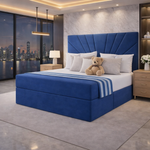 Load image into Gallery viewer, Teal Blue Sunrise comfortable divan bed