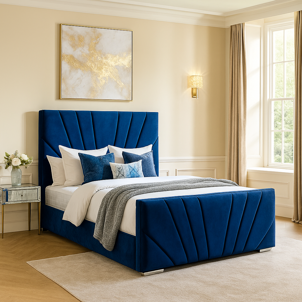 Blue Sunrise bed