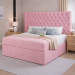 Load image into Gallery viewer, Pink Topaz Divan Bed

