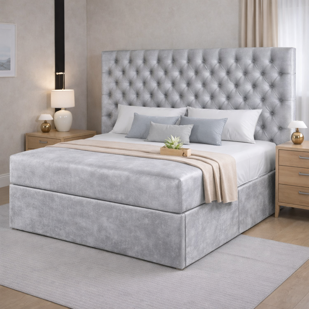 Grey Topaz Divan Bed
