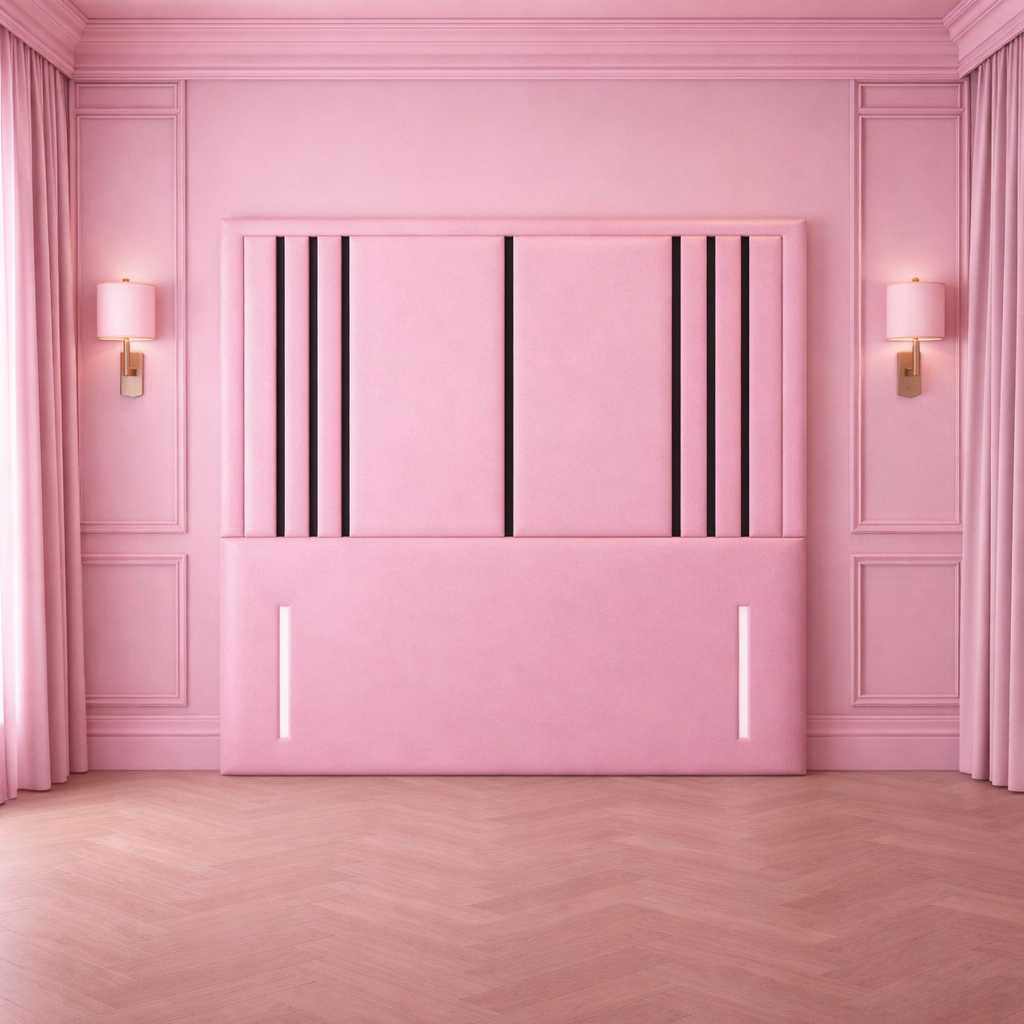 Valentina headboard with Contrast Border