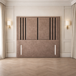 Load image into Gallery viewer, Valentina headboard with Contrast Border