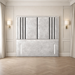 Load image into Gallery viewer, Valentina headboard with Contrast Border
