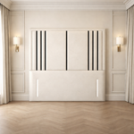 Load image into Gallery viewer, Valentina headboard with Contrast Border