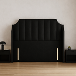 Load image into Gallery viewer, Winged Art Deco Headboard
