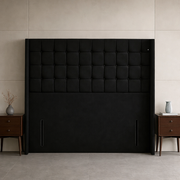 Winged Cubed Headboard