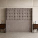 Load image into Gallery viewer, Winged Cubed Headboard