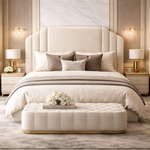 Load image into Gallery viewer, Cream Zurich Divan Bed
