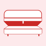 Load image into Gallery viewer, End lift Storage for Custom Beds