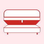 End lift Storage for Custom Beds