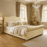 Load image into Gallery viewer, Colorado Sleigh upholstered Bed