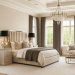 Load image into Gallery viewer, Alysia Silver Strip Bed