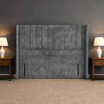 Load image into Gallery viewer, Sapphire Winged Headboard