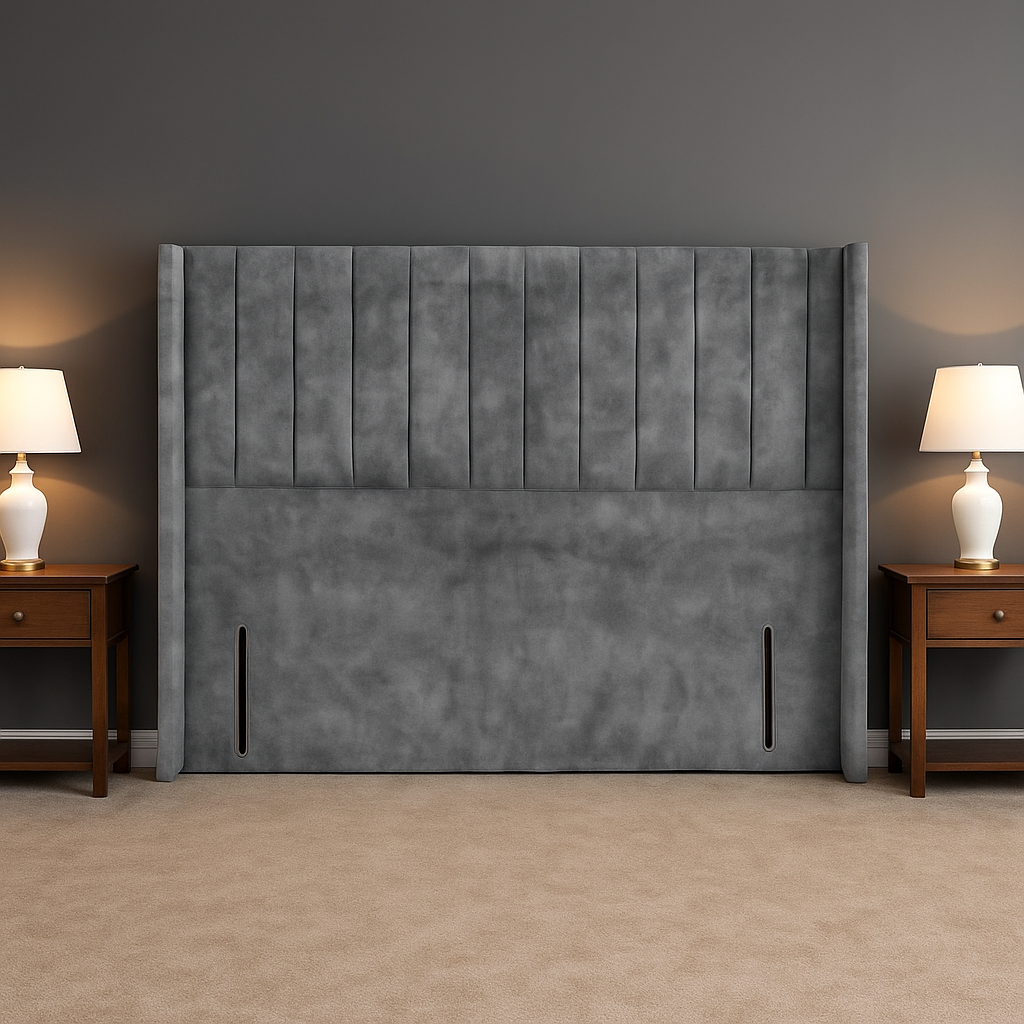 Sapphire Winged Headboard