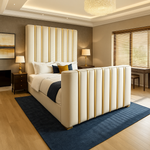 Load image into Gallery viewer, Gold Strip Tv Bed