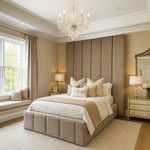 Load image into Gallery viewer, Rosie Upholstered Bed Frame
