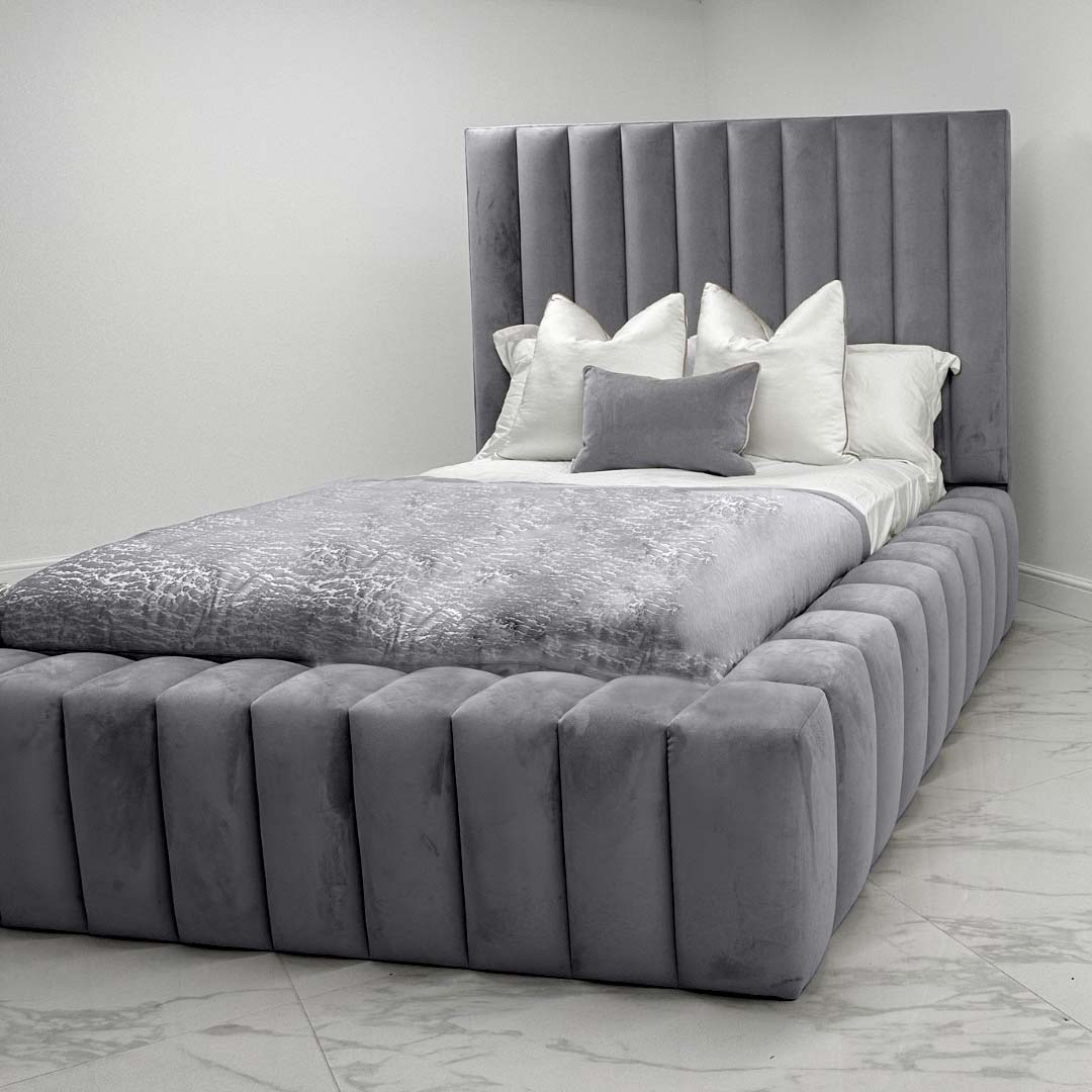 “Lined Emperor platform bed”