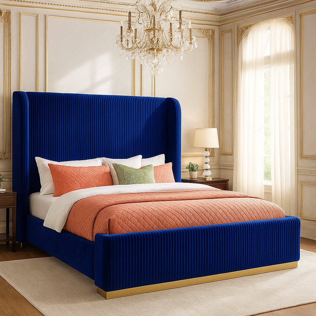 Gold 24 modern bed frame