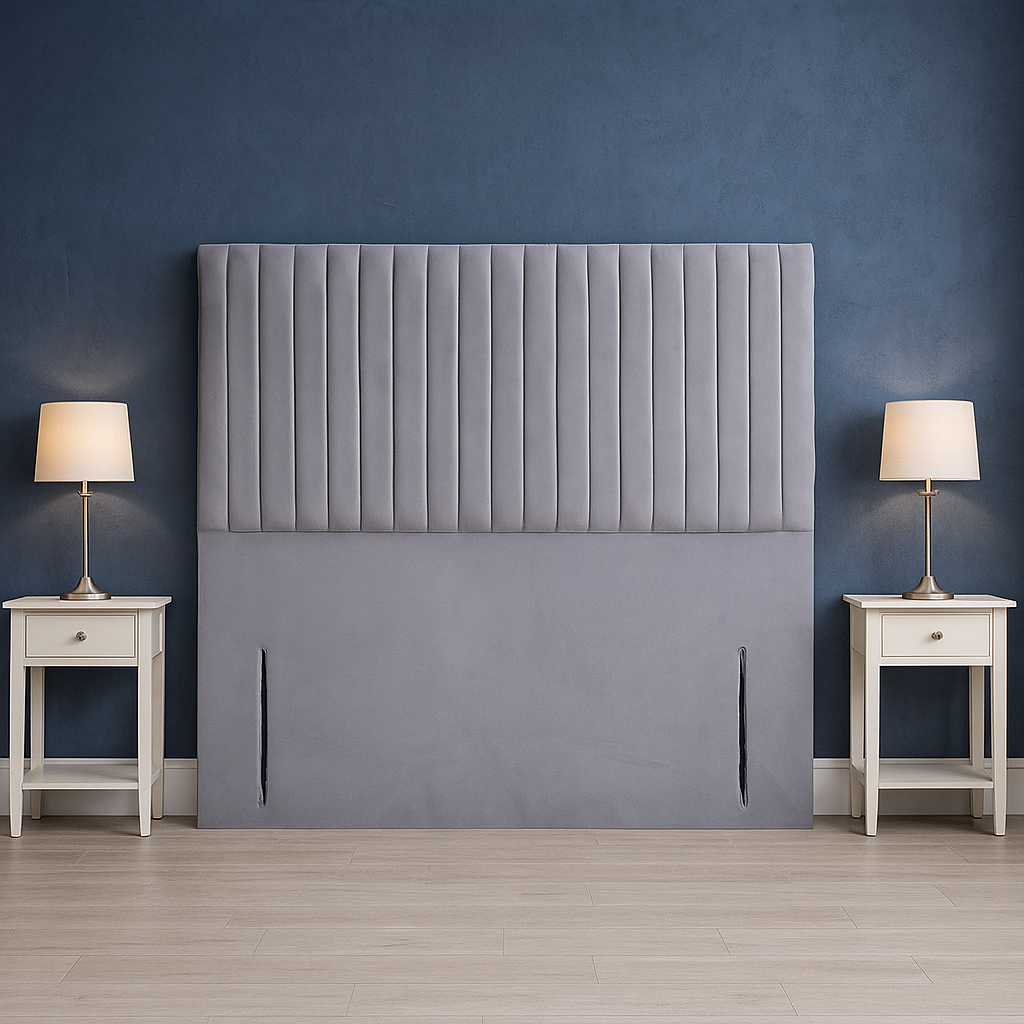 Grey Small line Headboard
