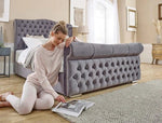 Load image into Gallery viewer, Colorado luxury sleigh upholstered bed
