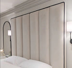 Load image into Gallery viewer, Serena Contrast piping Headboard
