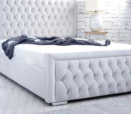 Luxury White Princess Bed
