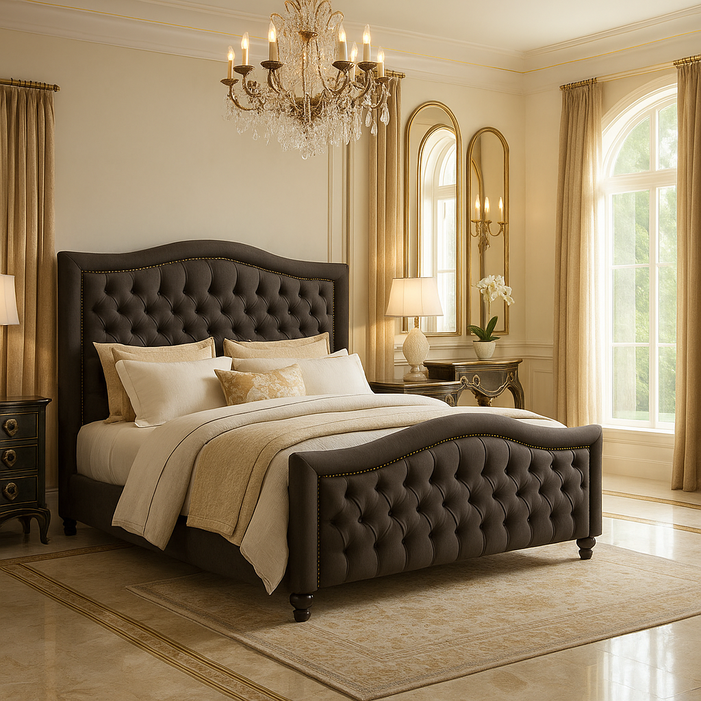 Brown Milan bed