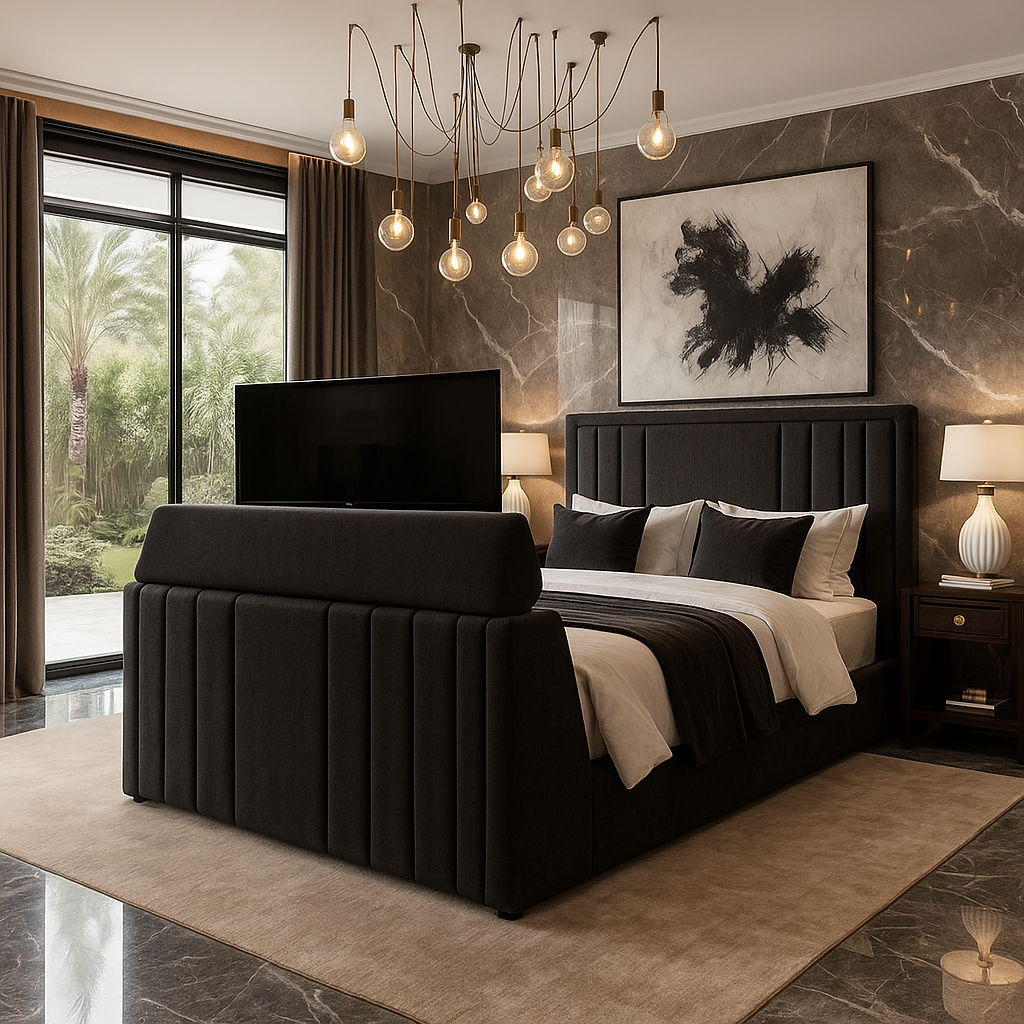Stylish Horizon Tv Bed
