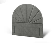 Curve headboard frame