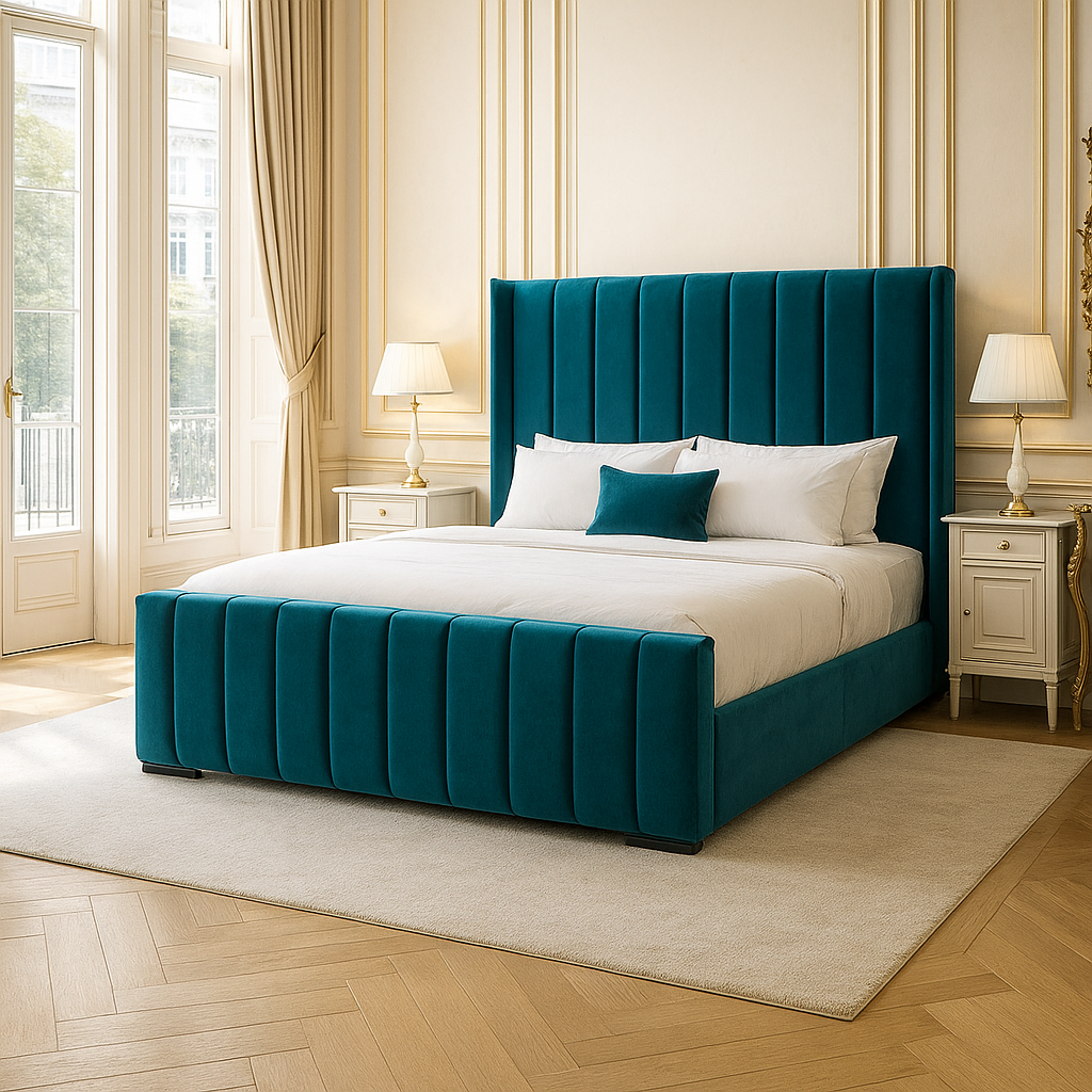 Blue California Bed