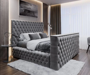 Emperor TV bed with built-in television