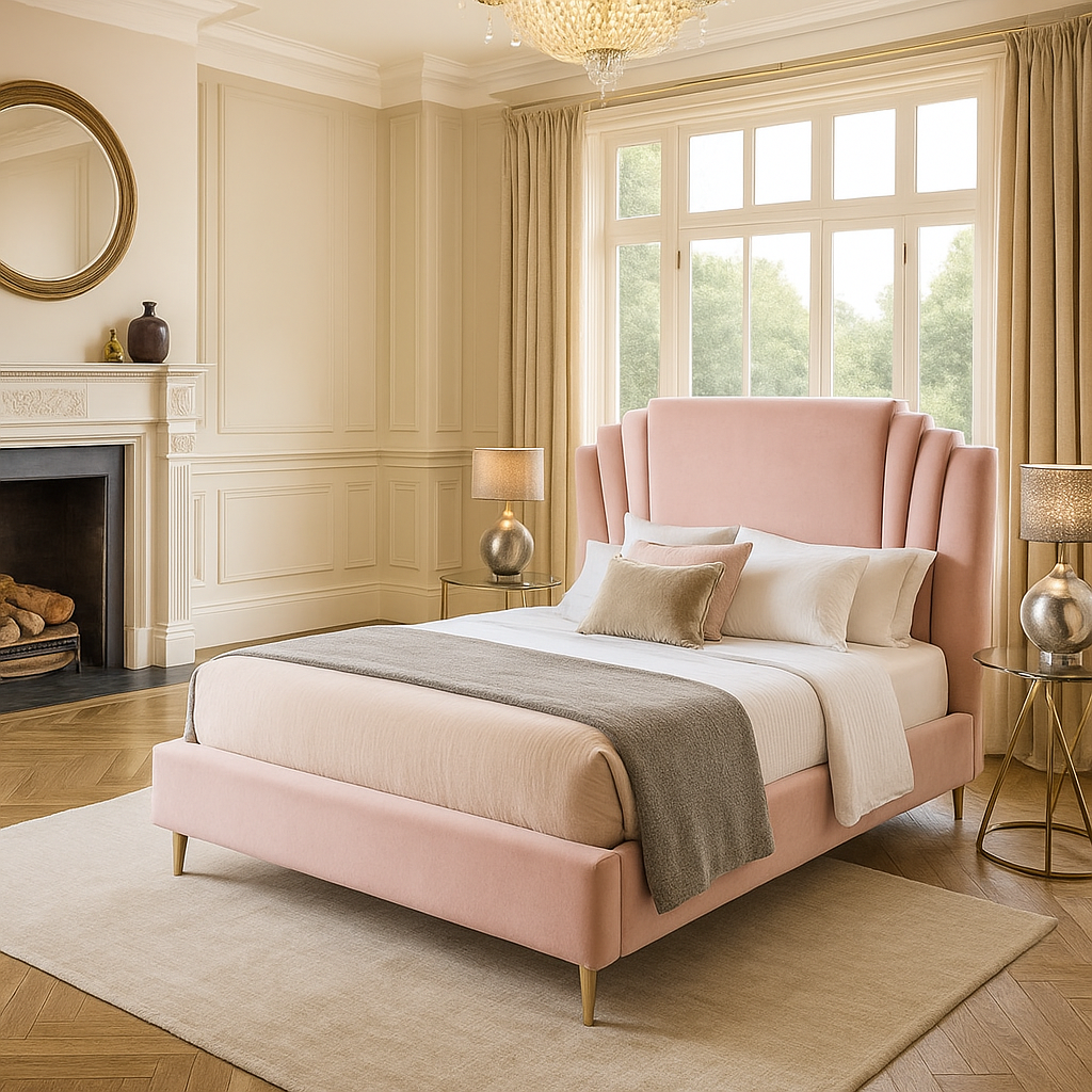 Pink Fitzgerald Bed

