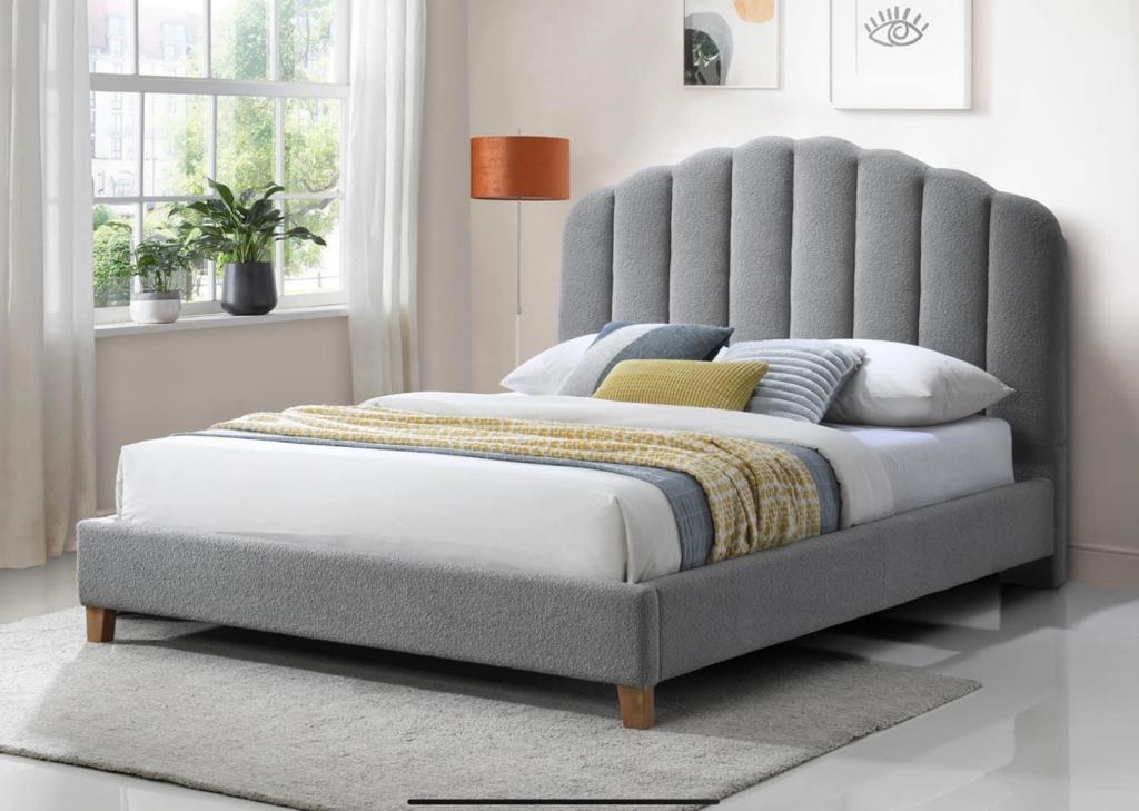 Grey Panel Teddy Bed
