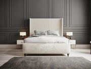 Luxury Plain Winged teddy Bed
