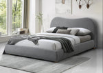 Load image into Gallery viewer, Grey Oval Teddy Bed
